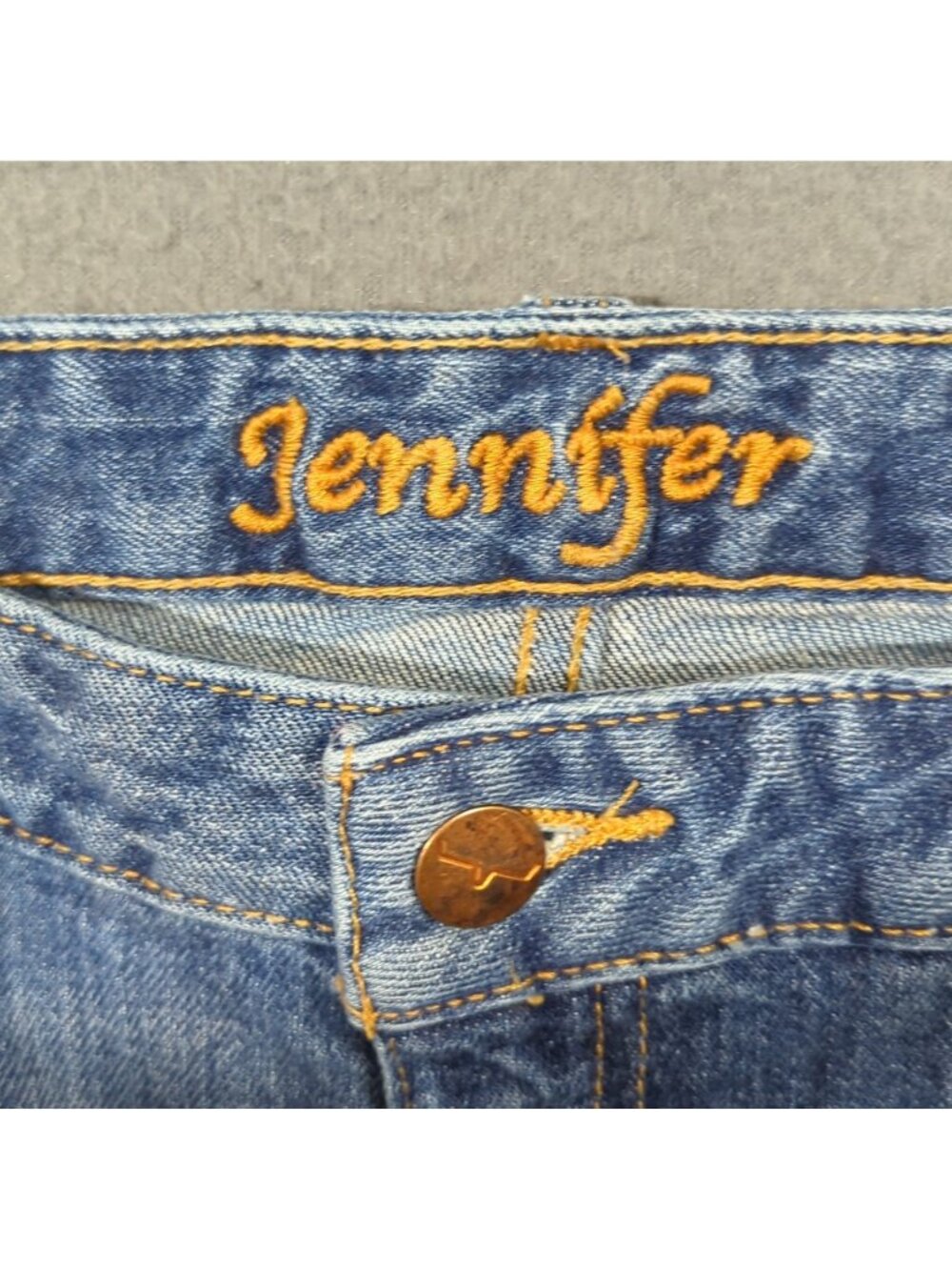 Kimes Ranch Jeans Women's 12x30 Blue Jennifer High Rise Wide Flare Leg Western